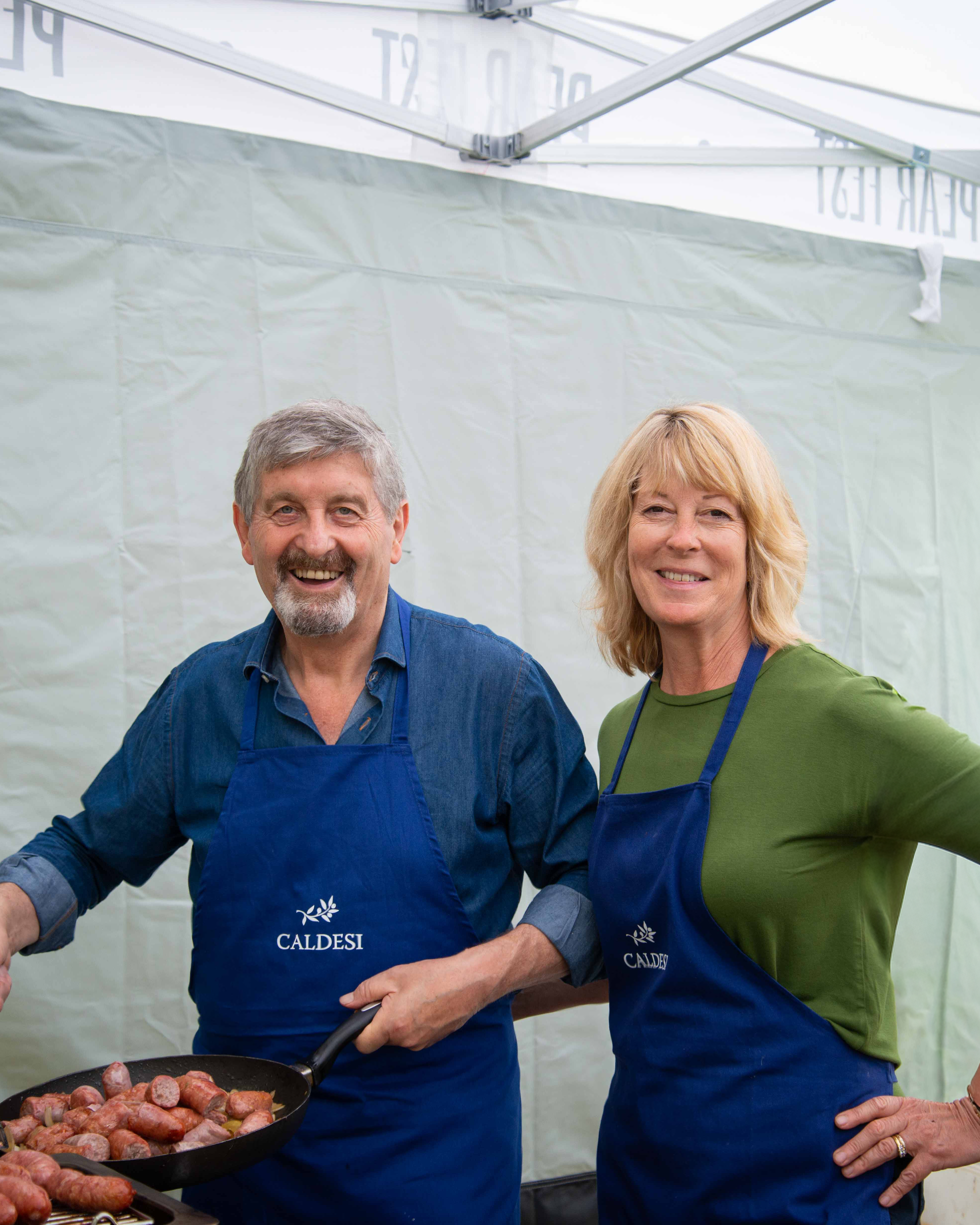 Giancarlo and Katie Caldesi
